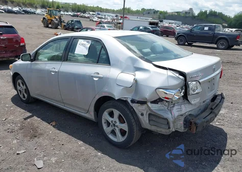 2011 Toyota Corolla Le from USA, damaged, VIN 2T1BU4EEXBC588586